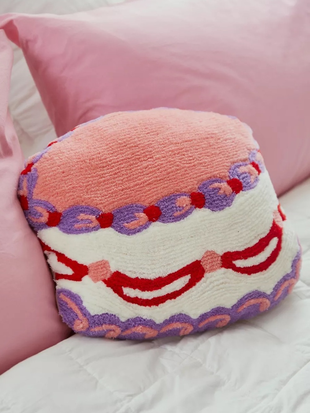 Urban Outfitters • Cake Tufted Throw Pillow